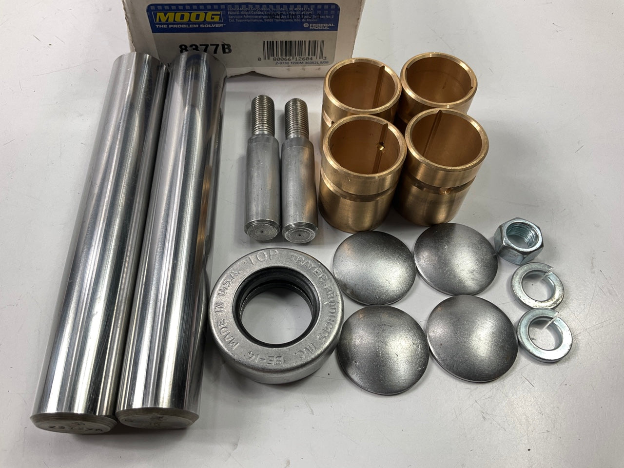 MISSING PARTS - ACTUAL ITEM SHOWN - Moog 8377B King Pin Bolt Set