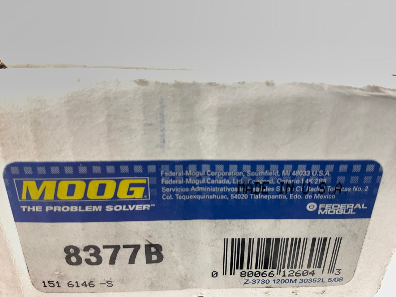 MISSING PARTS - ACTUAL ITEM SHOWN - Moog 8377B King Pin Bolt Set