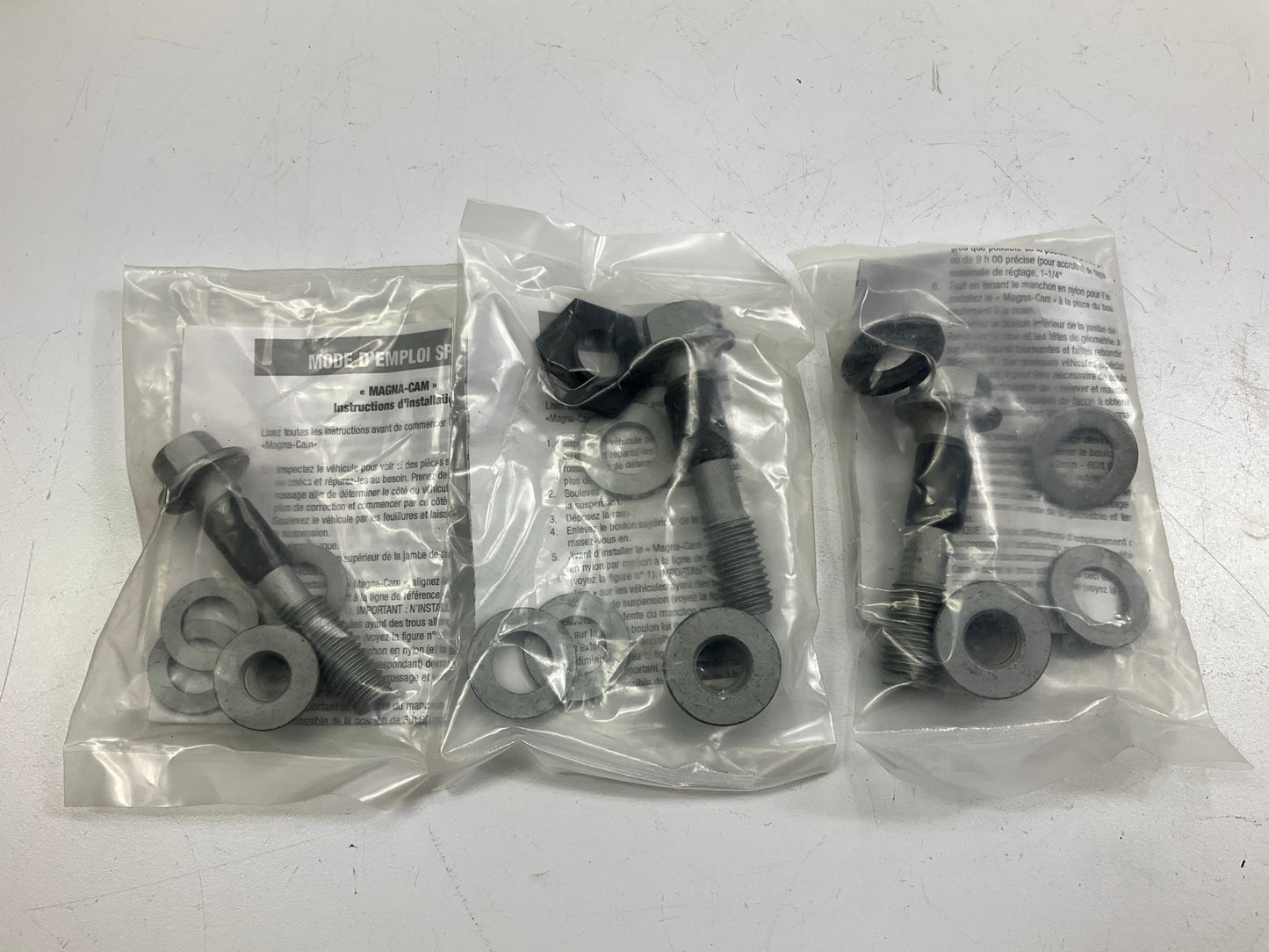 MOOG CAM1A Cam Bolt Kit For Camber Alignment Adjusting, 24 Camber Bolts Total