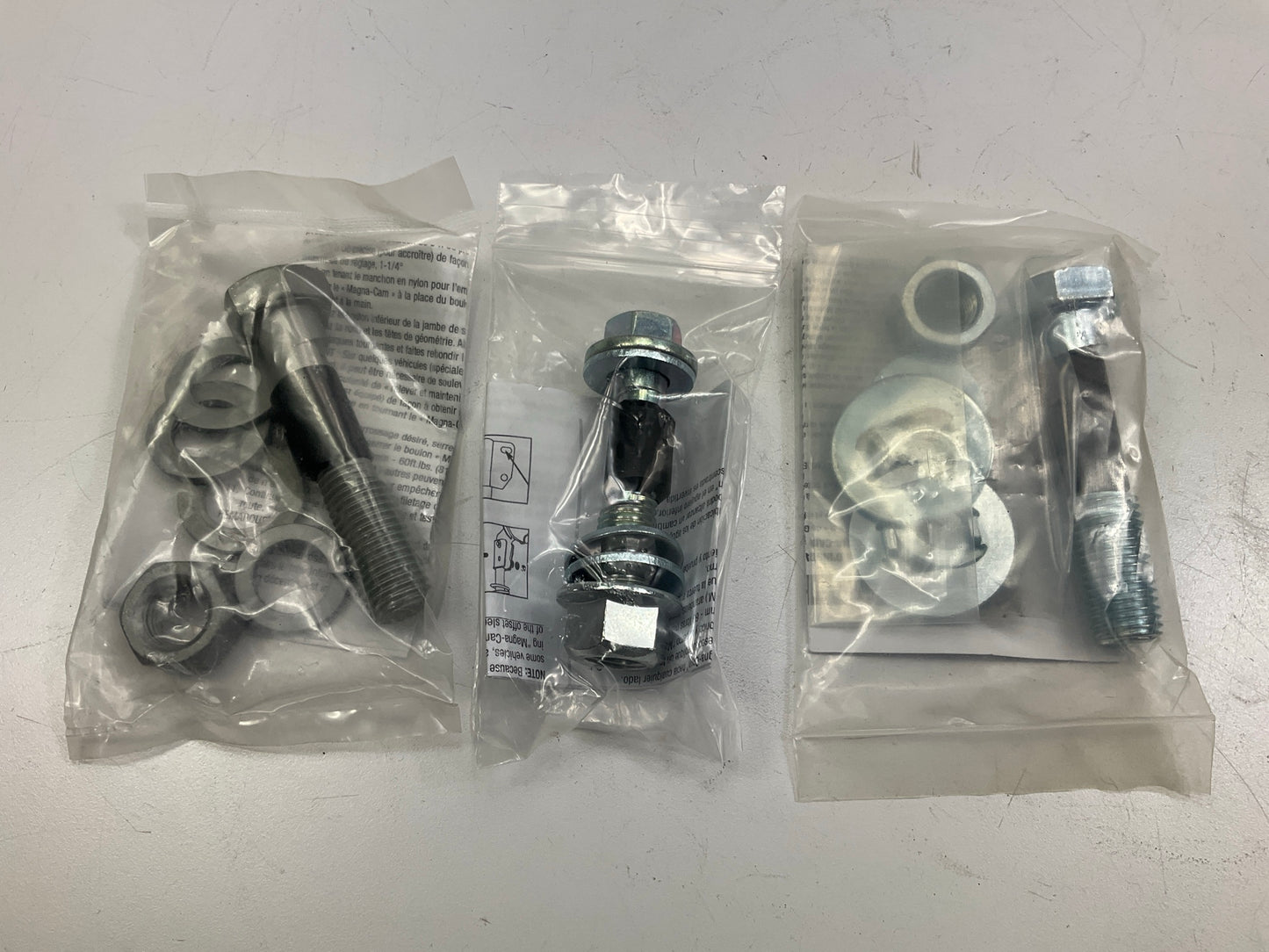 MOOG CAM1A Cam Bolt Kit For Camber Alignment Adjusting, 24 Camber Bolts Total