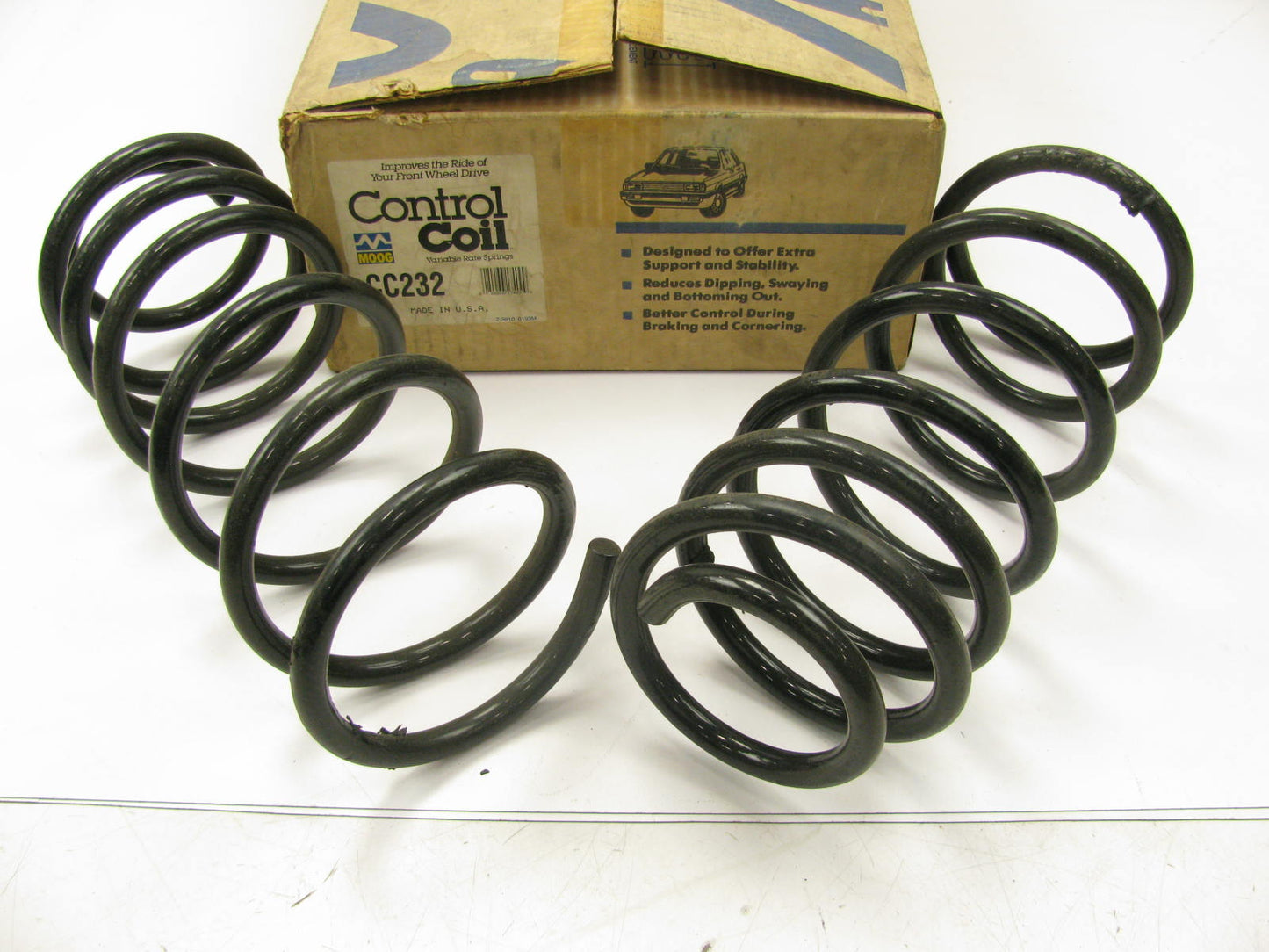 Moog CC232 Variable Rate Suspension Coil Springs - Front