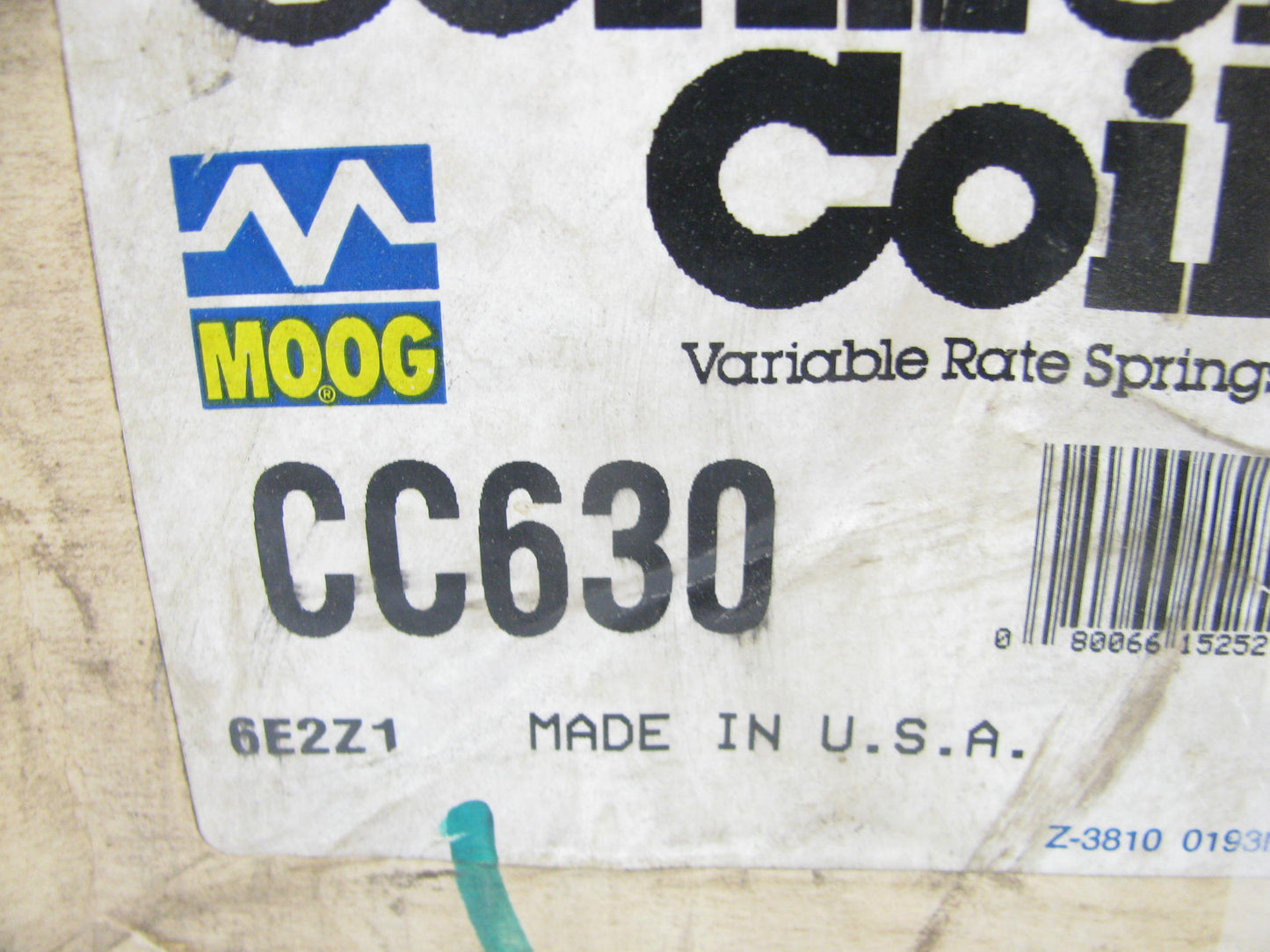 Moog CC630 Variable Rate Suspension Coil Springs - Front