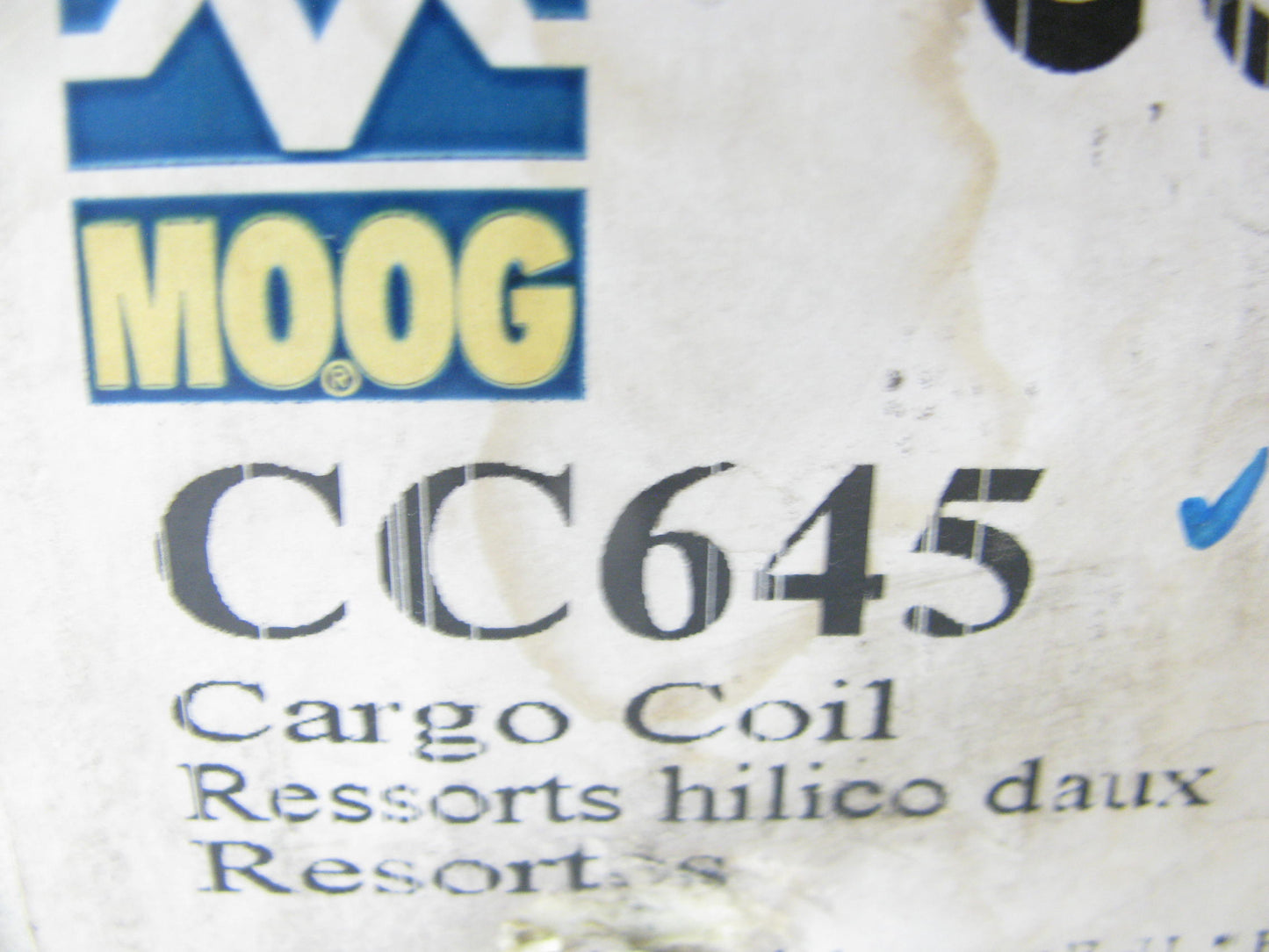 Moog CC645 Variable Rate Suspension Coil Springs - Rear