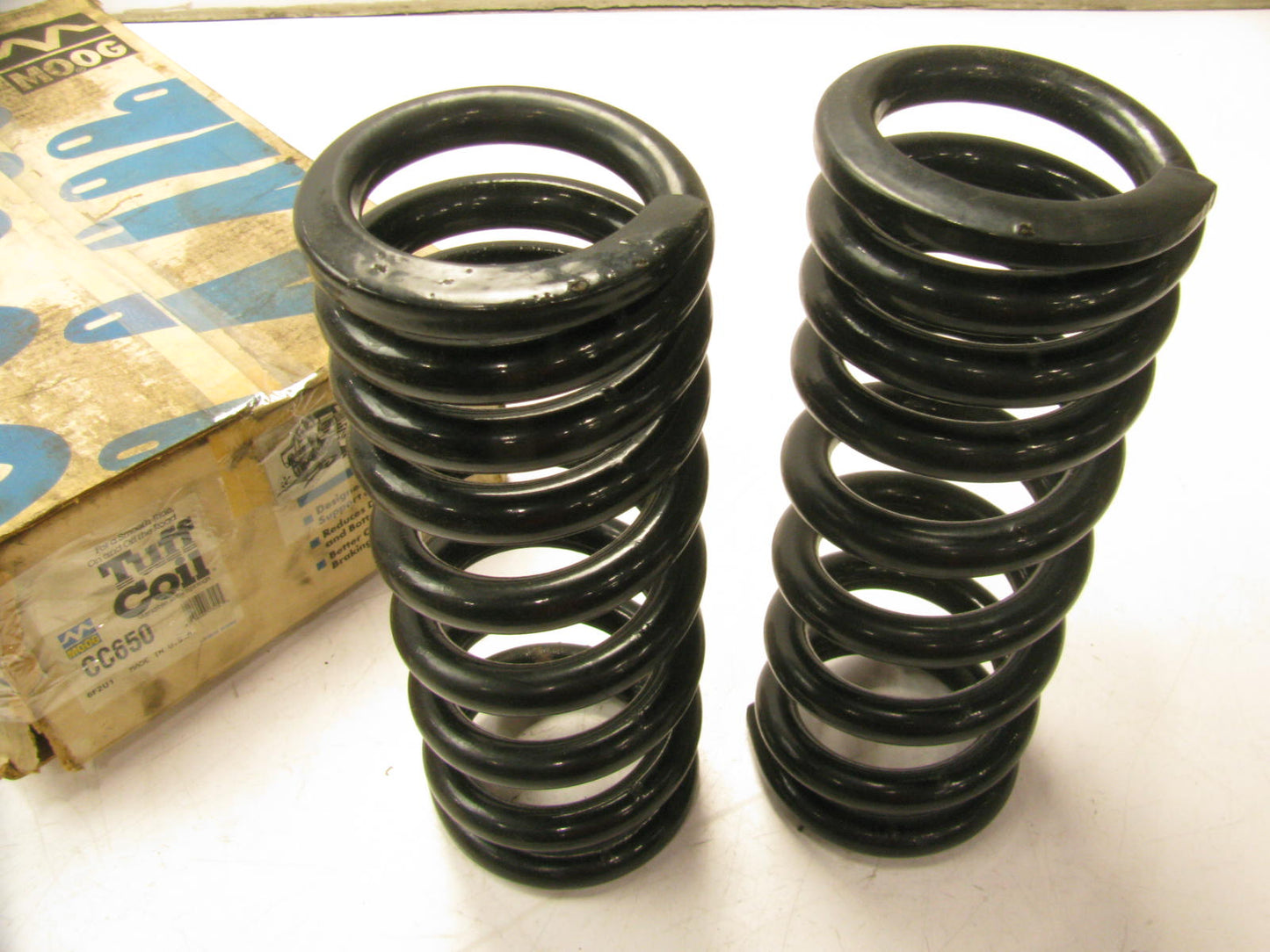 Moog CC650 Variable Rate Cargo Control Suspension Coil Springs - Front