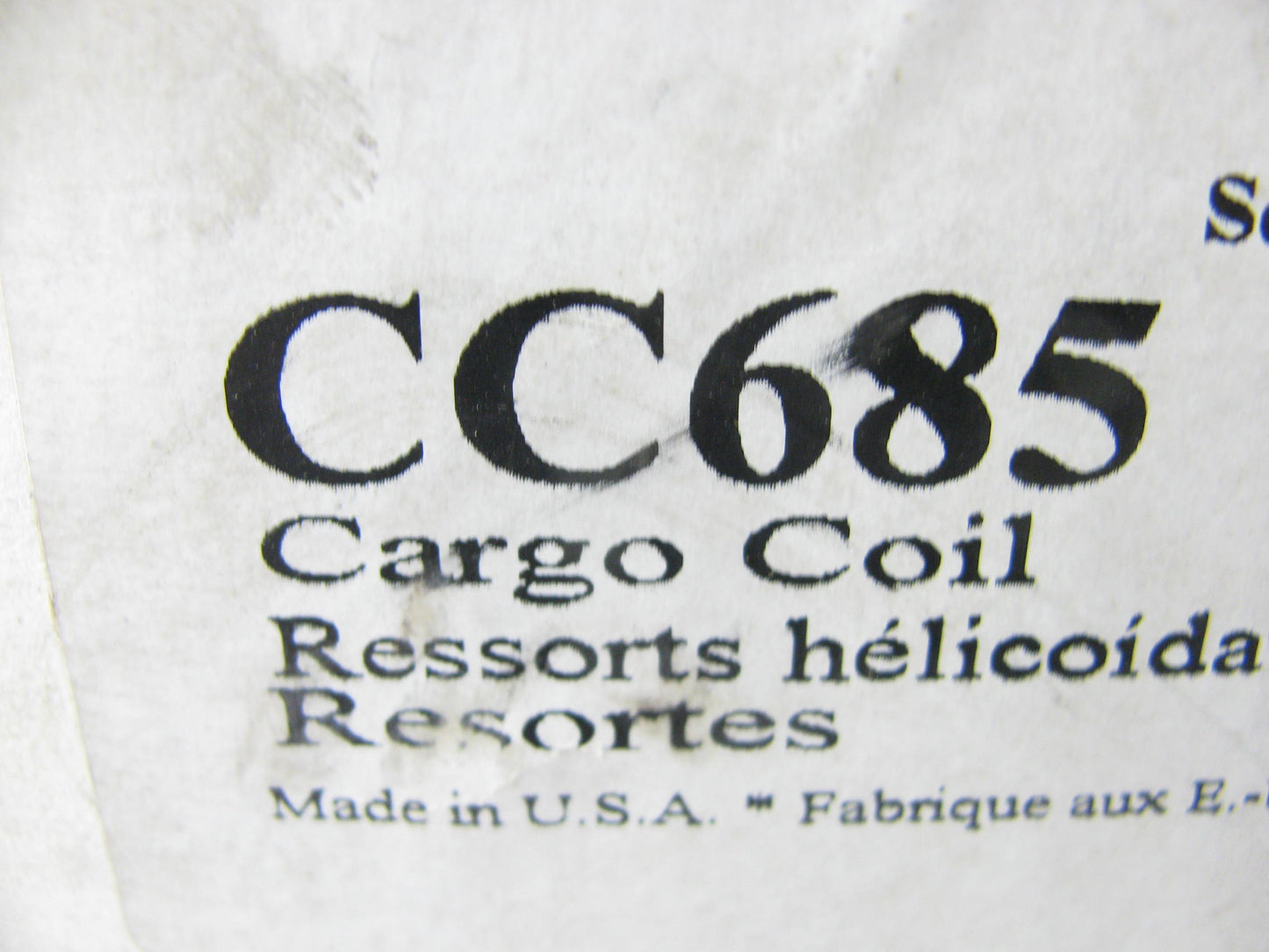 Moog CC685 Variable Rate Suspension Coil Springs - Rear