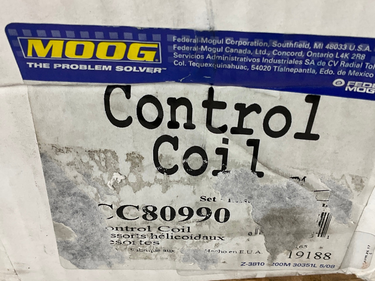 Moog CC80990 Front Coil Springs For 2002-2005 Honda Civic Hatchback