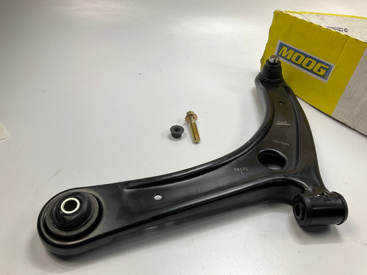 Moog CK620066 Suspension Control Arm And Ball Joint Assembly, Front Left Lower