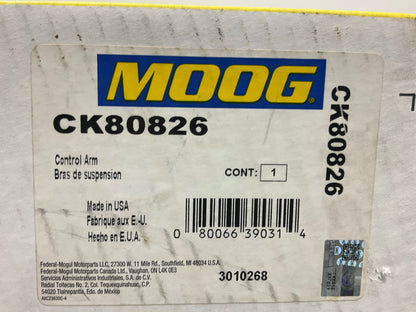 Moog CK80826 Suspension Control Arm And Ball Joint Assembly, Front Upper