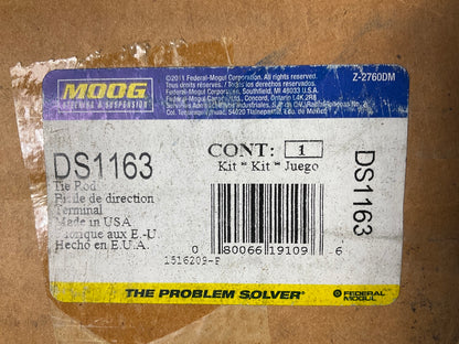 Moog DS1163 Right Outer Steering Tie Rod End 88-97 Ford F-Super Duty, Motorhome