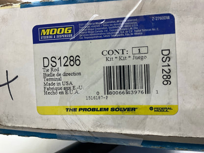 MISSING BOOT Moog DS1286 Steering Drag Link
