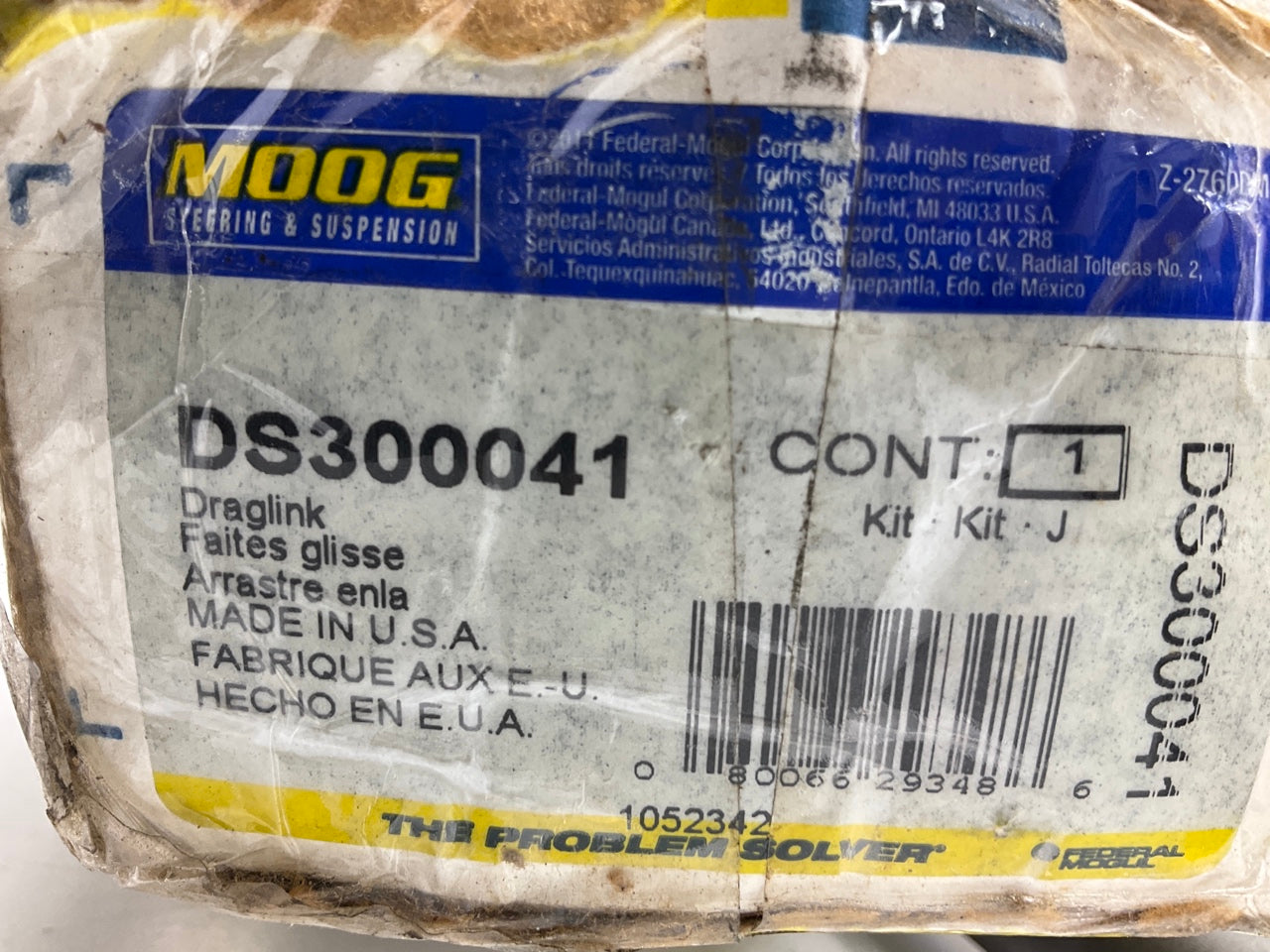 Moog DS300041 Drag Link - 2017-2022 Ford F-250 F-350 Super Duty SD