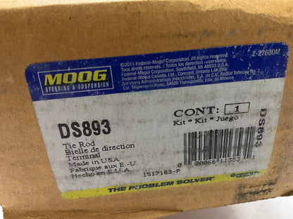 Moog DS893 Steering Tie Rod End Drag Link - Front Left Outer