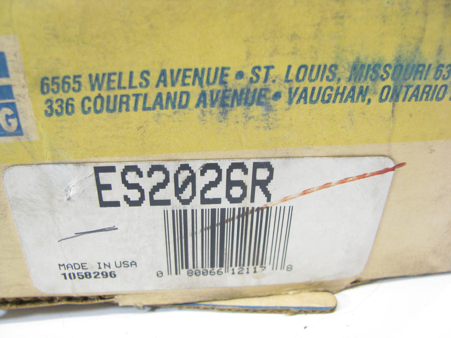Moog ES2026R Steering Drag Link End - Front Outer