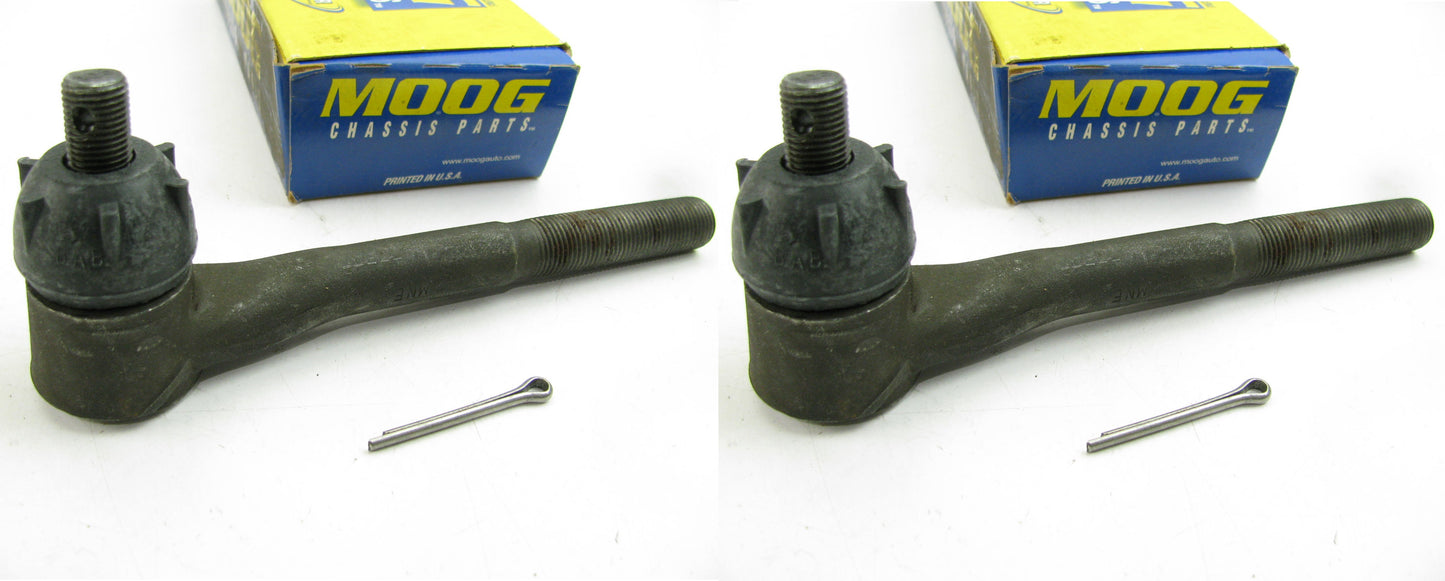 (2) Moog ES2056RL Inner Steering Tie Rod Ends, RWD