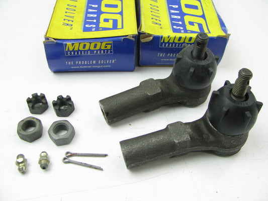 (2) Moog ES2153RL Steering Tie Rod Ends - Front Outer - PAIR