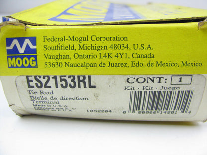 (2) Moog ES2153RL Steering Tie Rod Ends - Front Outer - PAIR