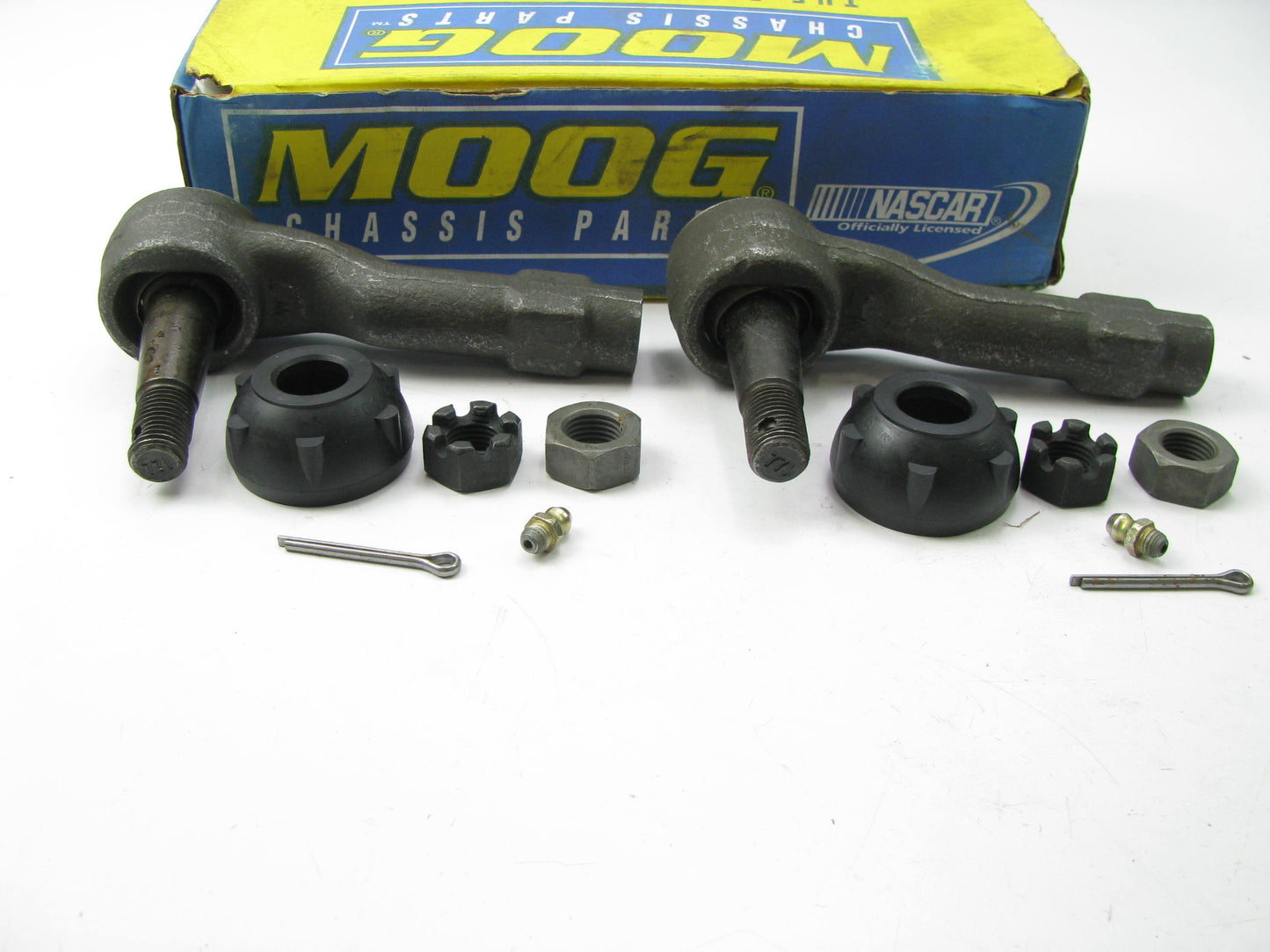 (2) Moog ES2262RL Front Outer Steering Tie Rod Ends 1986-1997 Ford Aerostar