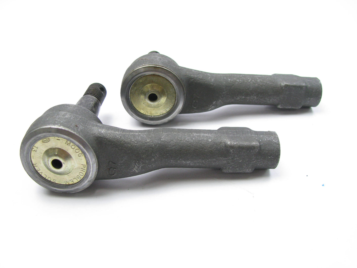 (2) Moog ES2262RL Front Outer Steering Tie Rod Ends 1986-1997 Ford Aerostar