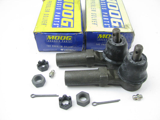 (2) Moog ES2814RL OUTER Steering Tie Rod Ends
