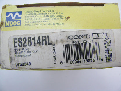 (2) Moog ES2814RL OUTER Steering Tie Rod Ends