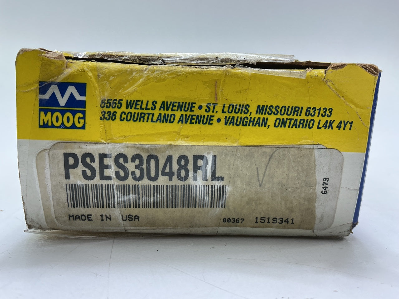 (2) Moog ES3048RL Outer Steering Tie Rod End