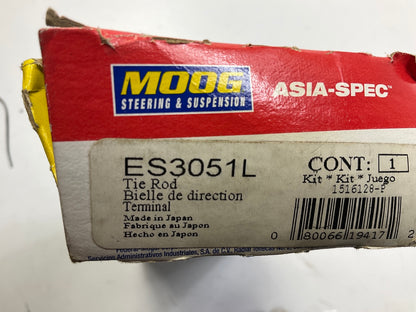 NO HARDWARE Moog ES3051L 555 Front Inner Steering Tie Rod End