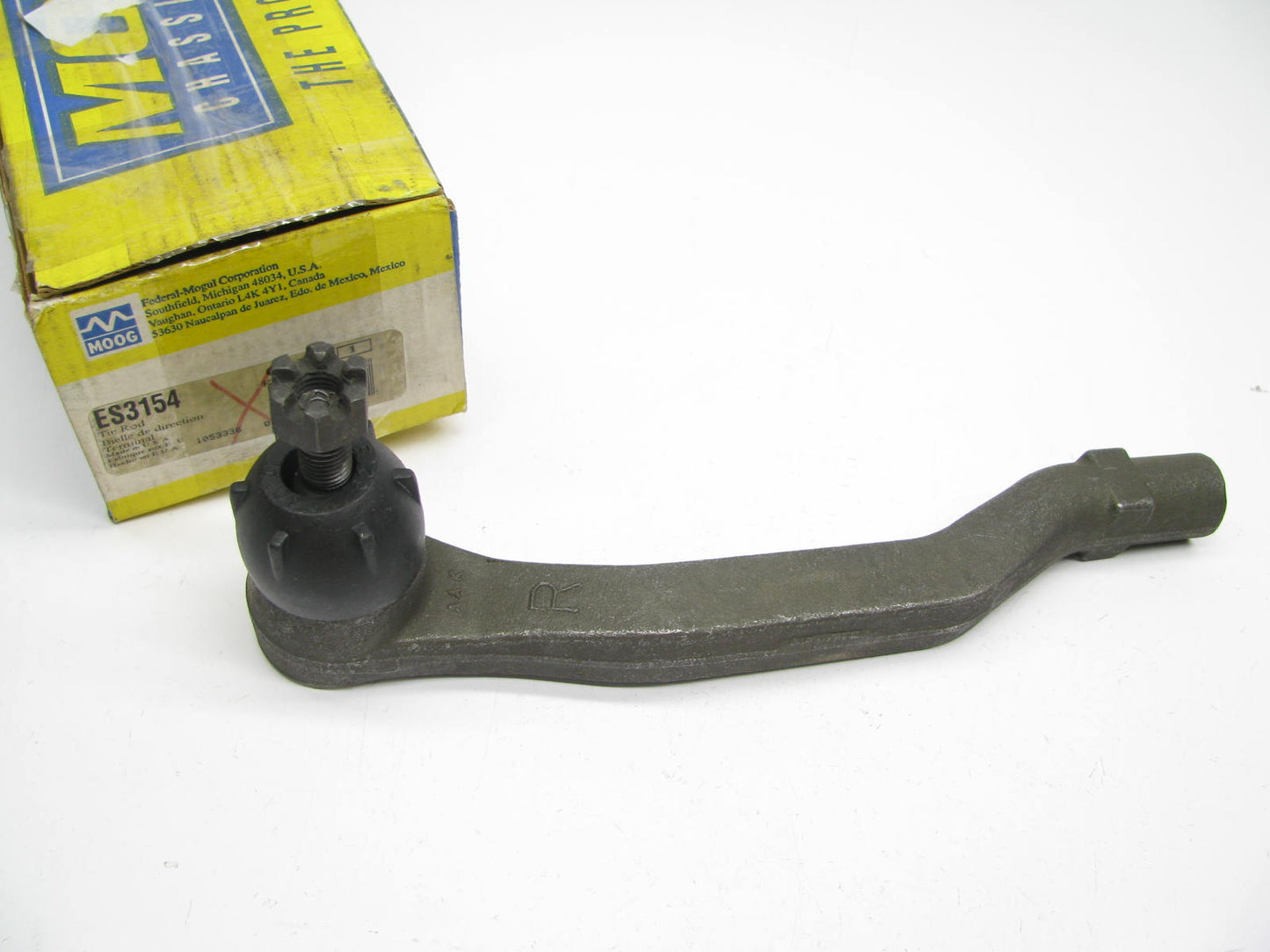 NO HARDWARE - Moog ES3154 Front Right Outer Steering Tie Rod End