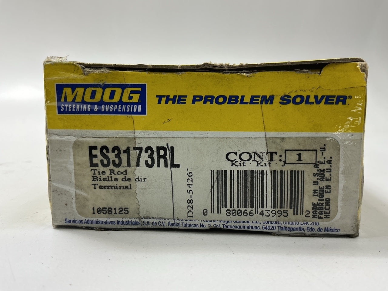 Moog ES3173RL Front Outer Steering Tie Rod End