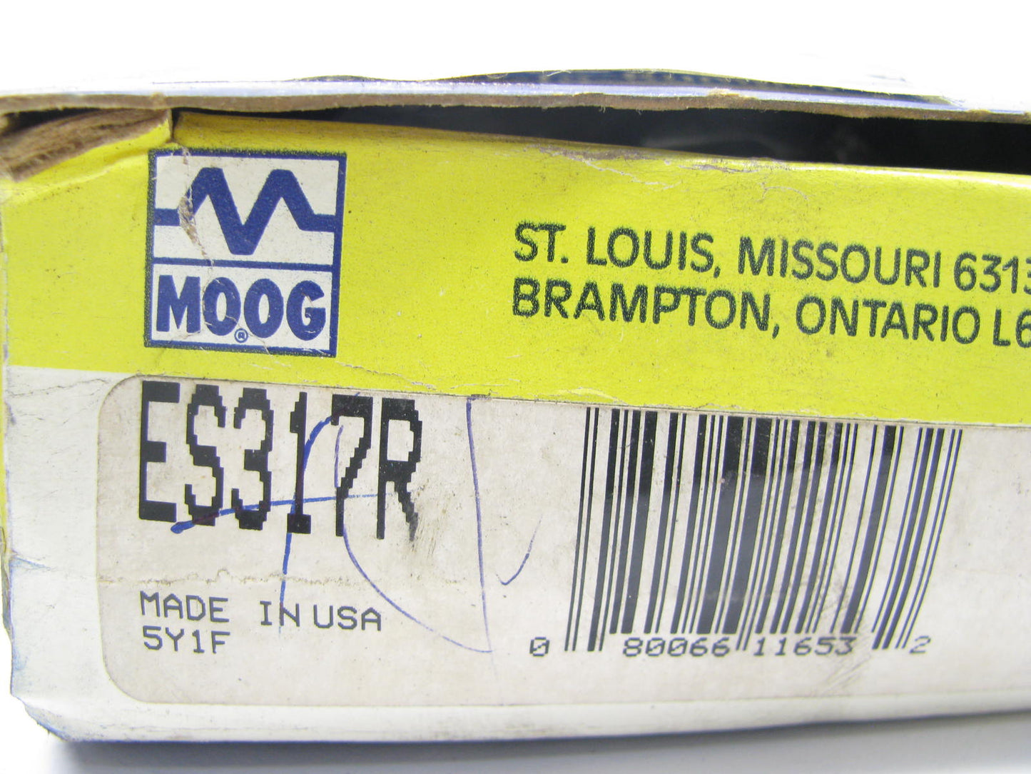 Moog ES317R Front Inner Steering Tie Rod End