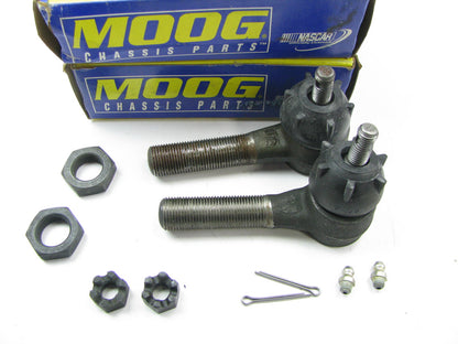 (2) Moog ES3198RL Steering Tie Rod End - Front Outer