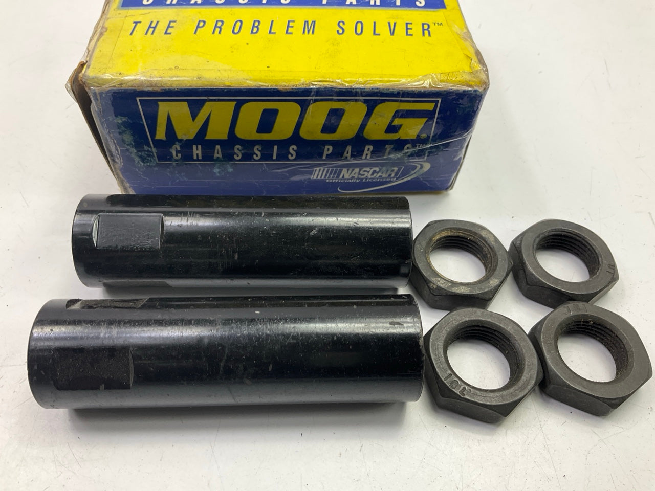 (2) Moog ES3201S Front Steering Tie Rod End Adjusting Sleeve