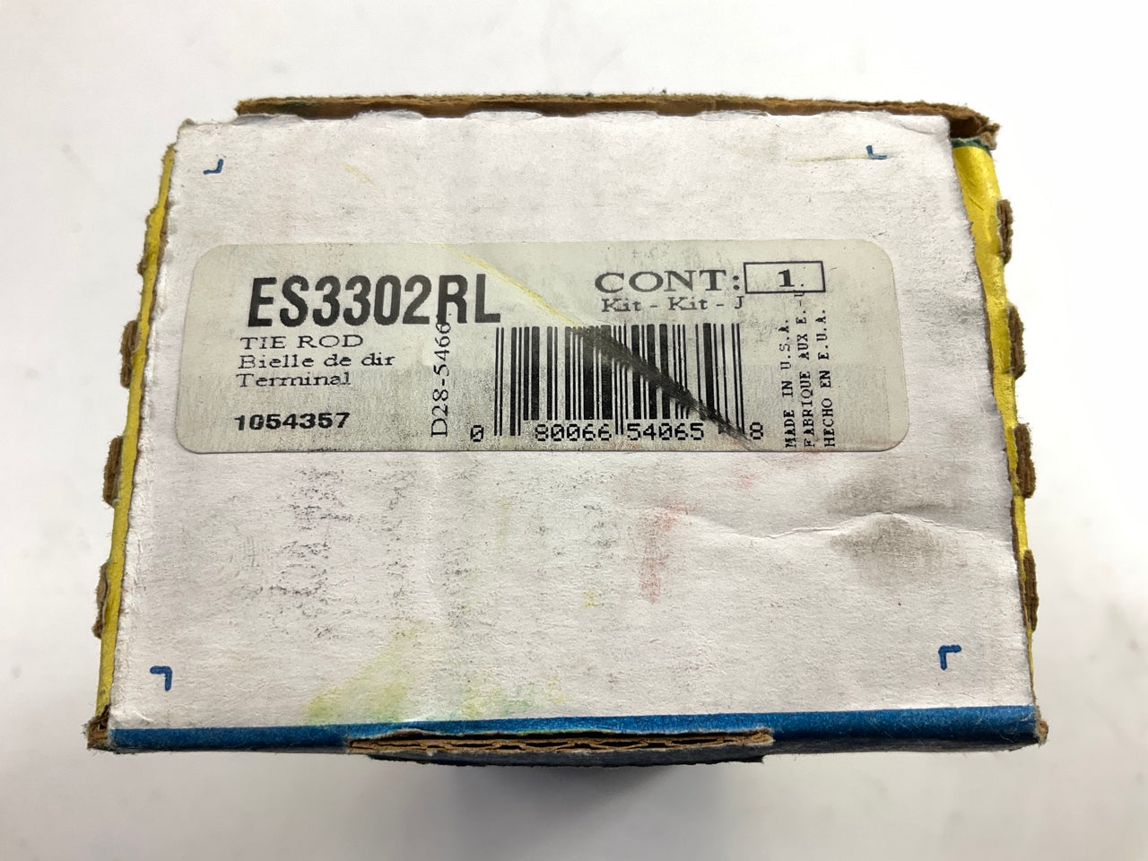 NO HARDWARE - Moog ES3302RL Front Outer Steering Tie Rod End