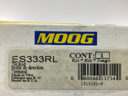 Missing Hardware - (2) Moog ES333RL Front Outer Steering Tie Rod Ends