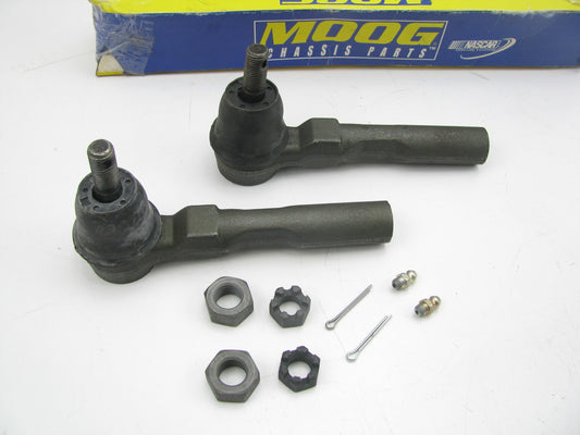(2) Moog ES3374RL Front Outer Steering Tie Rod End 1995-2005 Cavalier & Sunfire