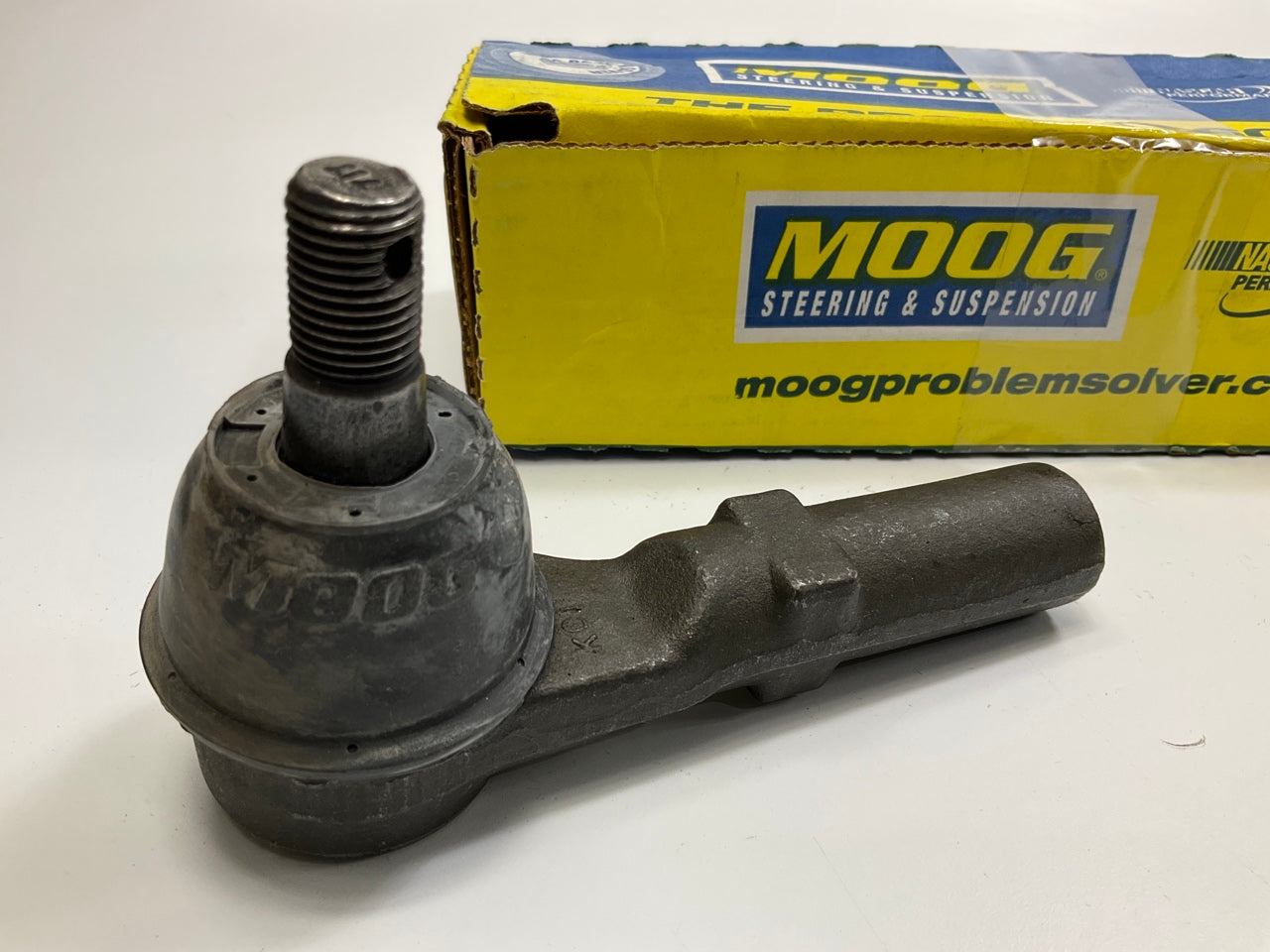 NO HARDWARE - Moog ES3446T Front Left Outer Steering Tie Rod End
