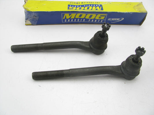 (2) Moog ES3462 Front Outer Steering Tie Rod End - 4WD 4X4 ONLY