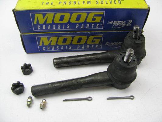 (2) Moog ES3529 Steering Tie Rod End - Front Outer