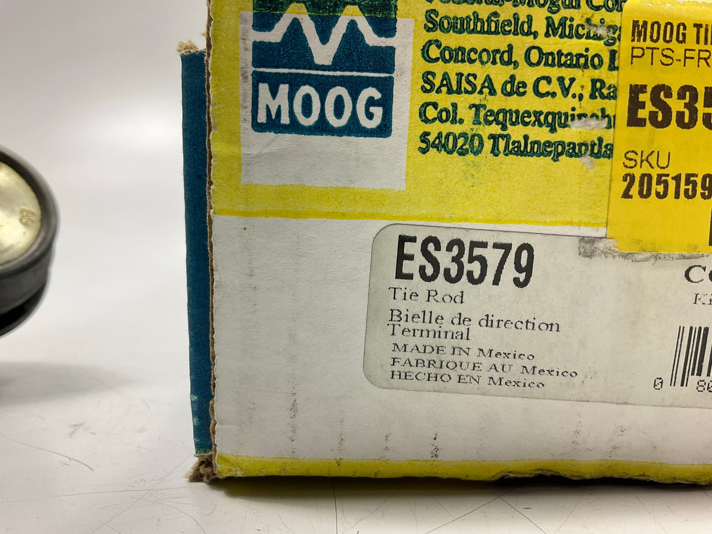 Moog ES3579 Front Right Outer Steering Tie Rod End