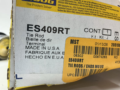 Moog ES409RT OUTER Suspension Steering Tie Rod End - RWD