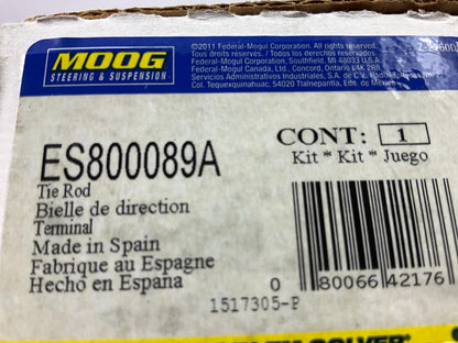 Moog ES800089A Steering Tie Rod End Assembly