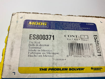 Moog ES800371 Front Left Outer Steering Tie Rod End