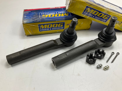 (2) Moog ES800404 Steering Tie Rod End - Front Outer For 2004-2009 Nissan Quest