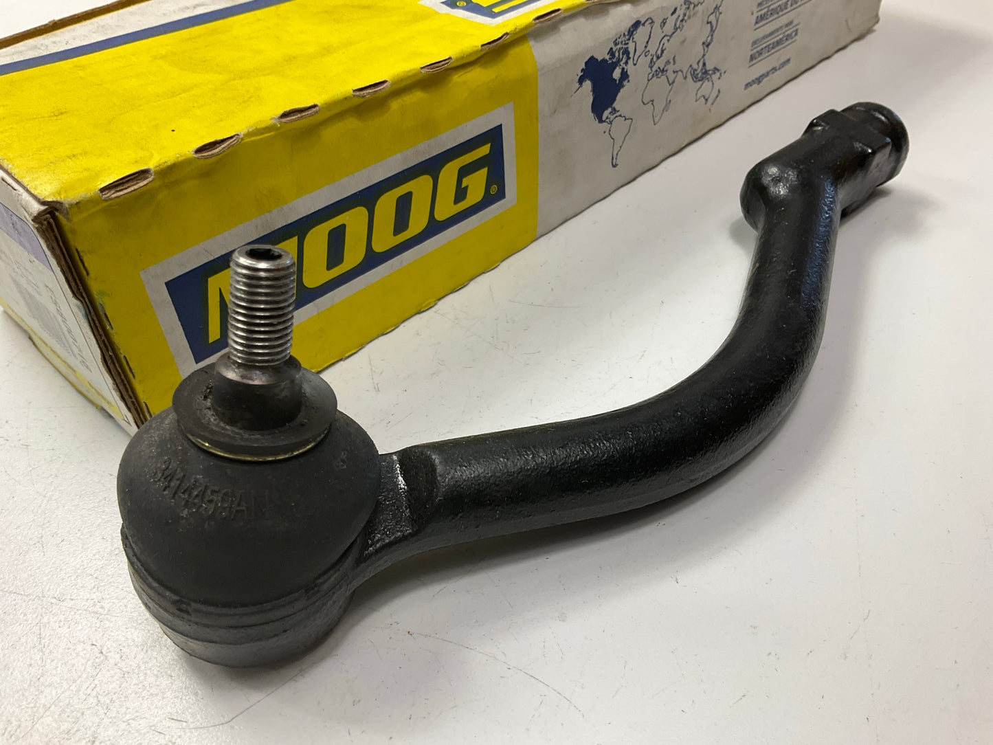 NO HARDWARE - Moog ES800718 Front Right Outer Steering Tie Rod End