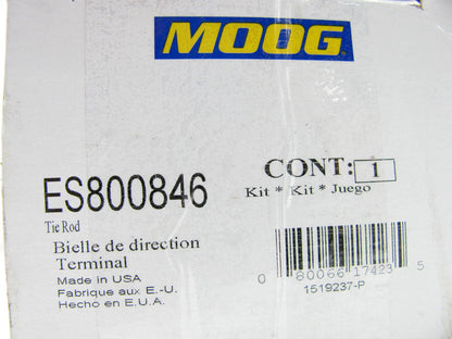 Moog ES800846 Outer Tie Rod End - 2005-2012 Ford Escape, 2010-2011 Tribute