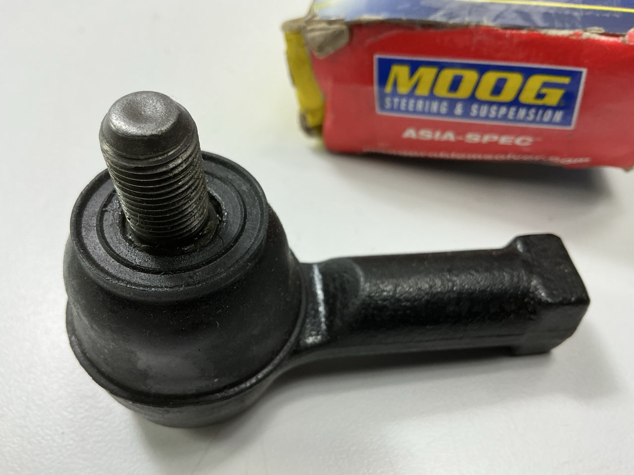 MISSING COTTER PIN AND NUT Moog ES800874 Front Outer Steering Tie Rod End