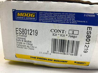 Moog ES801219 Outer Steering Tie Rod End 2015-2019 Ford Transit 150 250 350