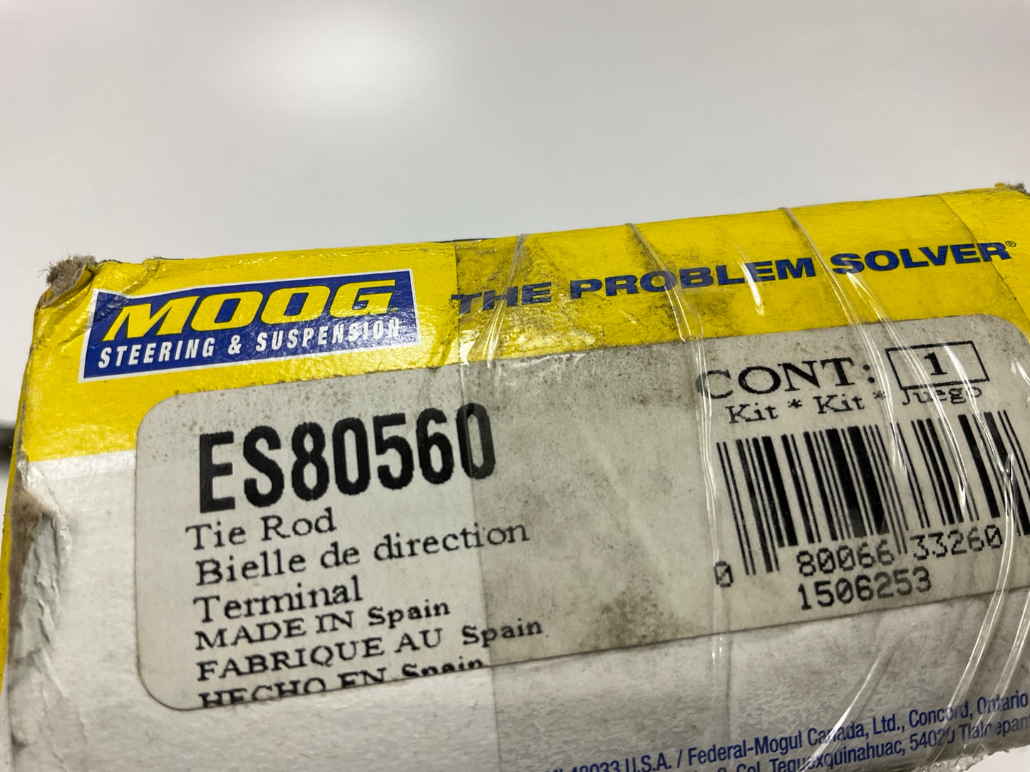 Moog ES80560 Front Right Outer Steering Tie Rod End