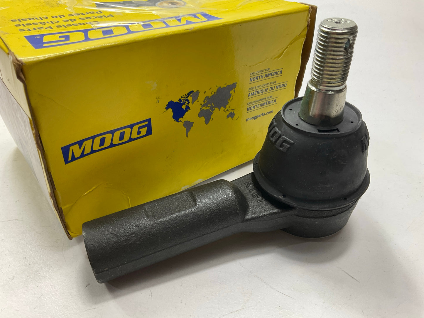 NO HARDWARE - Moog ES80574 Front Outer Steering Tie Rod End