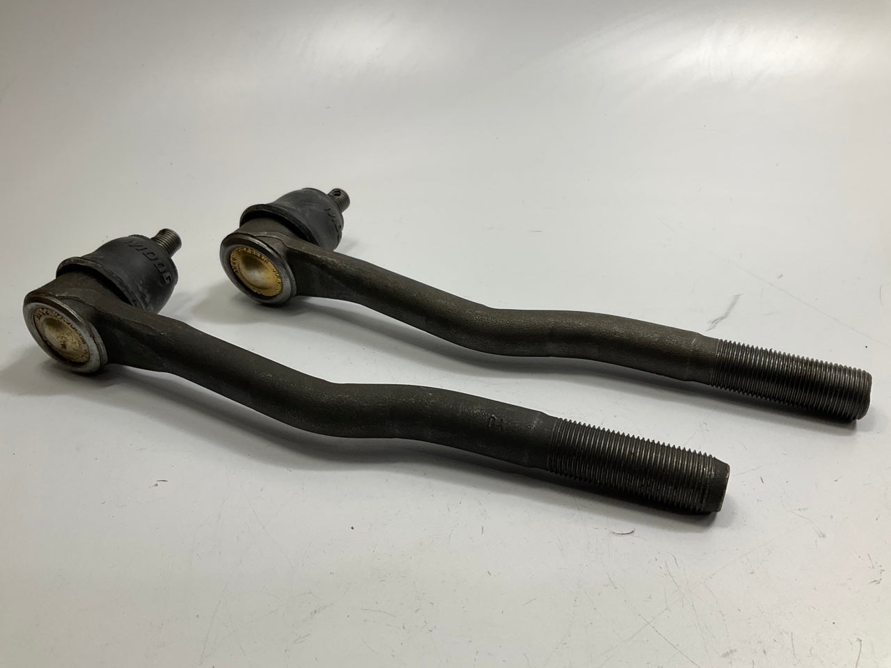 (2) Moog ES80590 Front Inner Steering Tie Rod End For 98-04 Nissan Frontier RWD