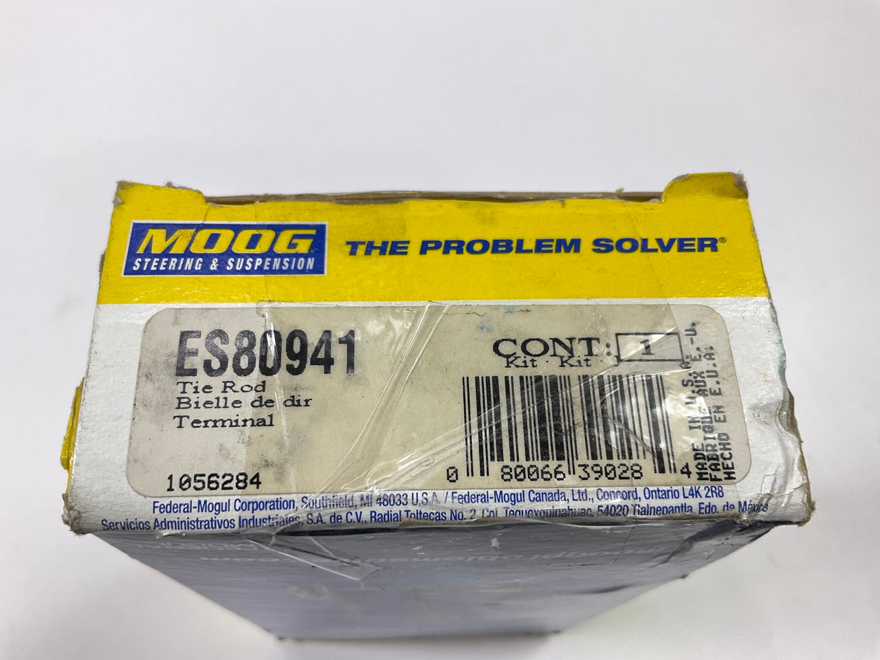 Moog ES80941 FRONT OUTER Steering Tie Rod End 2005-2015 Tacoma RWD